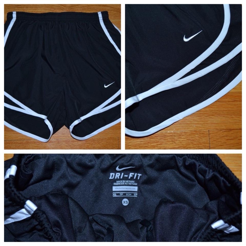 Youth girls Nike Tempo Dri-Fit running shorts, size large